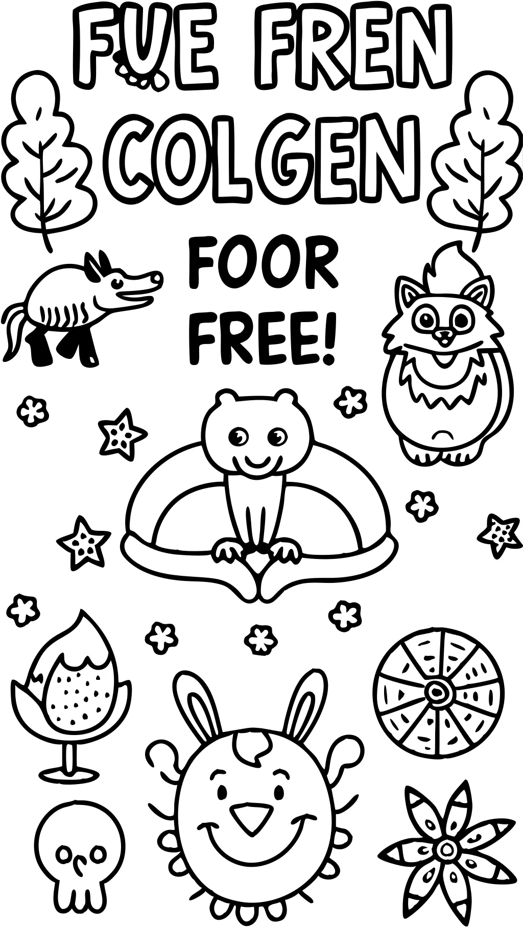 free printable color pages